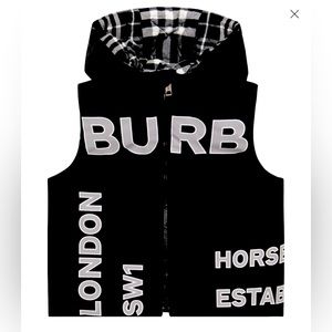 NWT 6x kids reversible Newman Marcus puffer vest 2023-2024 season.